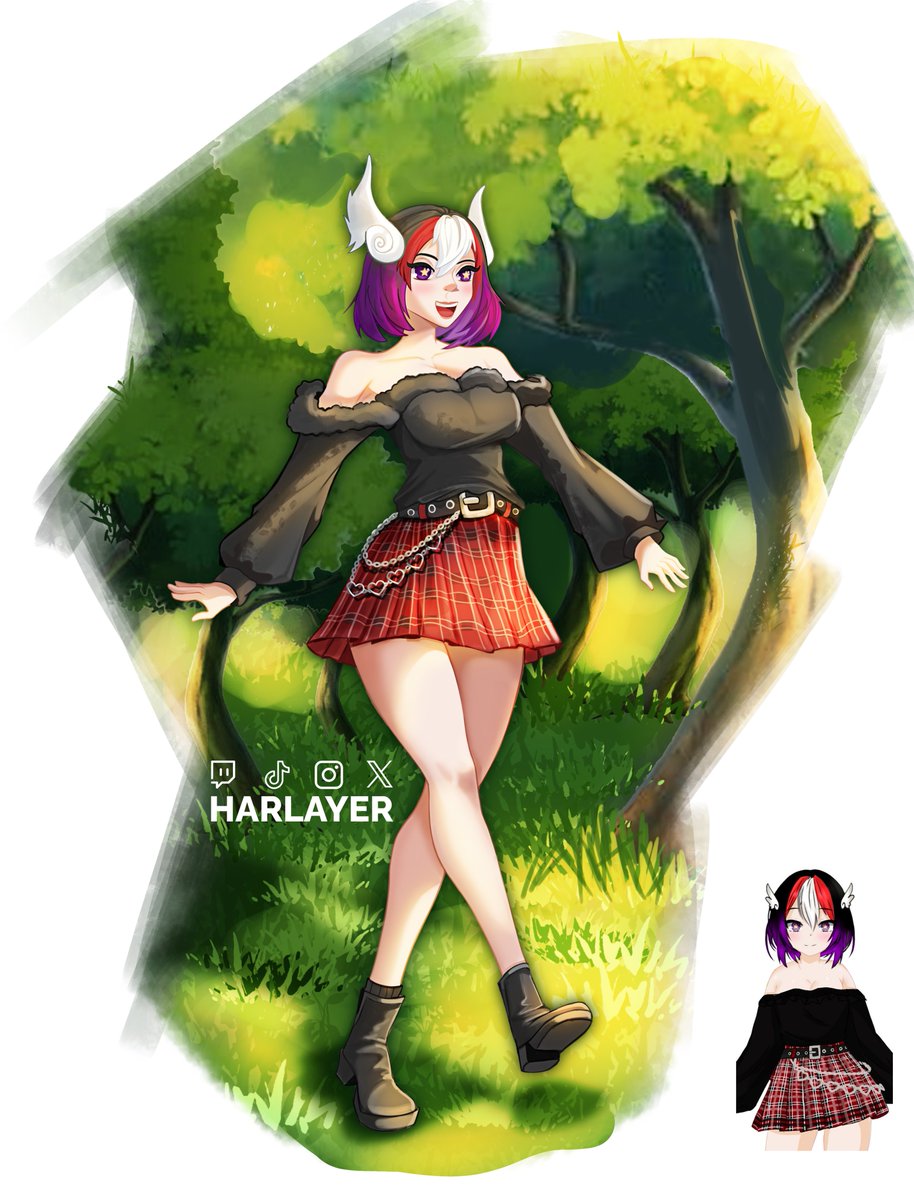 HARLAYER | VGen COMMS | Open Commissions! tweet media