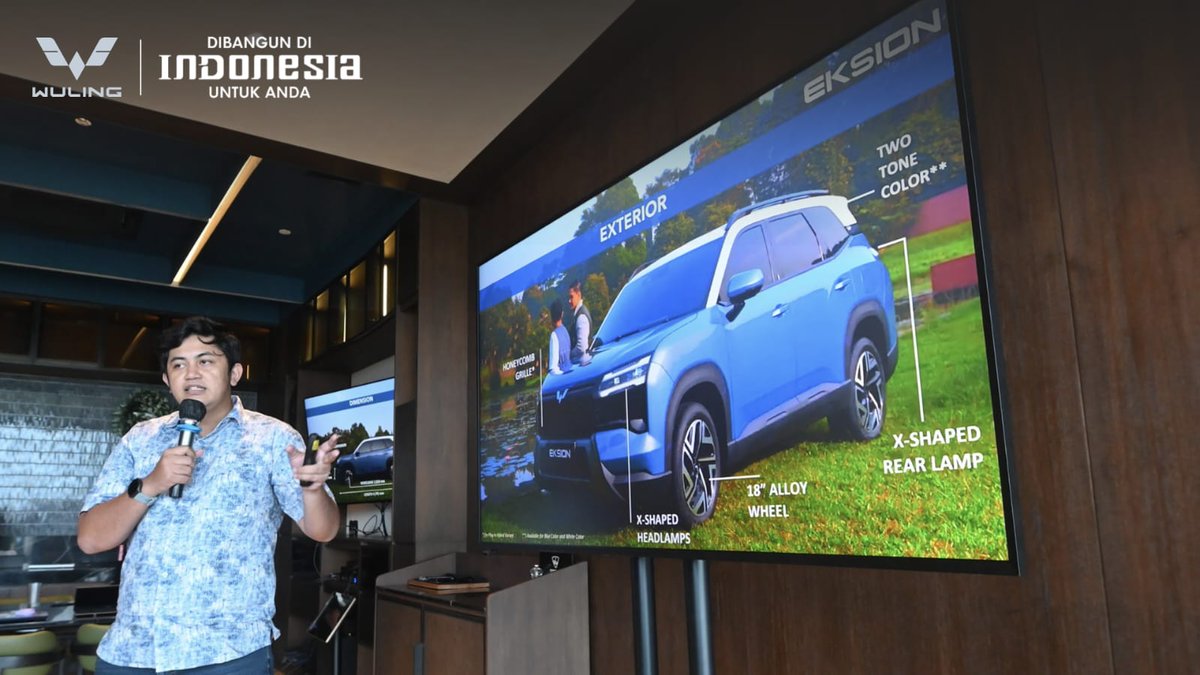 WulingMotorsID's tweet image. Baca selengkapnya: bit.ly/WulingMenggela…

#WulingMotors #DriveForABetterLife #DriveForAGreenLife #Eksion #ExploringFamilyJourneys
