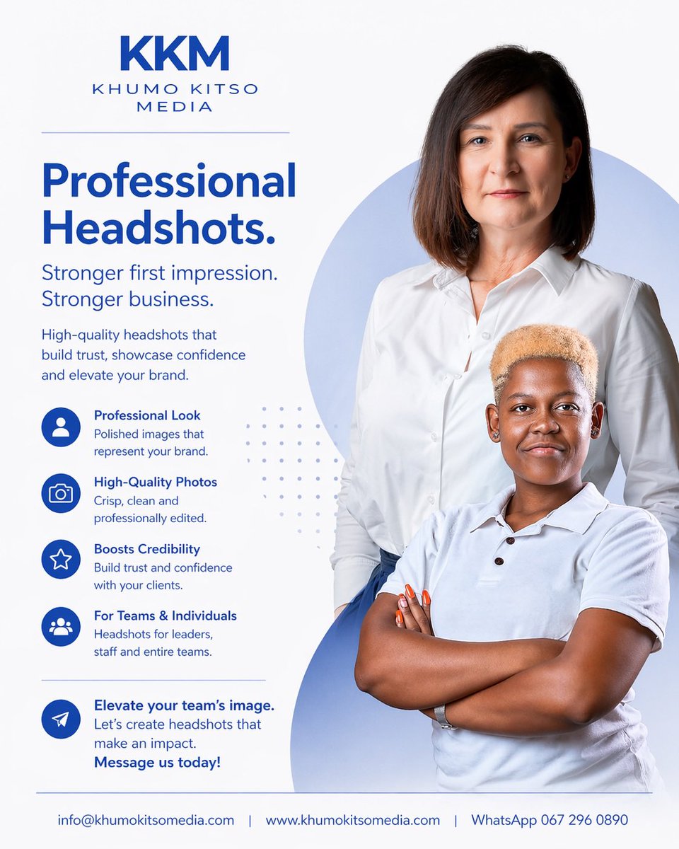 KitsoKhumo's tweet photo. info@khumokitsomedia.com
067 296 0890 (WhatsApp)
https://t.co/ODi0gtpf0F
#khumokitsomedia #kkm #digitalagency https://t.co/y4Gb3fDufL