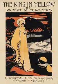 theaudiolyn's tweet photo. 🌟 The King in Yellow 
- by Robert W. Chambers  

"The King in Yellow" by Robert W. Chambers is a collection of short stories published in 1895. The book opens with supernatural horror tales connected by a forbidden play that drives readers to madness. A mysterious entity called the King in Yellow, an eerie Yellow Sign, and the cursed play itself haunt the first four stories, set in a future 1920s America and Paris. The collection gradually shifts tone, ending with romantic tales, but the opening horror stories have earned acclaim as classics of weird fiction.

Dare you read the play that drives men mad?  

Have you read *The King in Yellow* yet? Which story still haunts you the most?  

📖 Free now → https://t.co/MvRPJs5QZf

#TheKingInYellow #RobertWChambers #WeirdFiction #HorrorClassics #ClassicLiterature #audiolyn