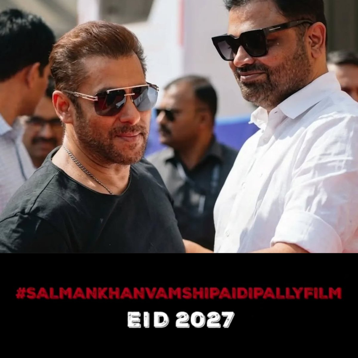 Freak4Salman's tweet photo. Mark the Date :- 10th March 2027

Megastar #SalmanKhan is coming on Eid 2027 🔥  #Naynathara #SVC63 https://t.co/fkvGrQstV2