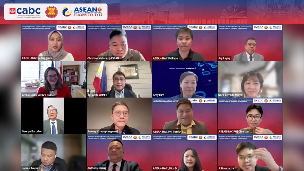 CANADA-ASEAN Business Council tweet media