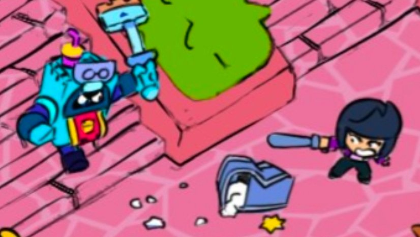 DailyBibi_Brawl's tweet photo. Day 114, trashcan gets beaten up by bibi 
#brawlstars #brawl #stars #bibi #Keepbrawlalive https://t.co/flgXbMJIB4