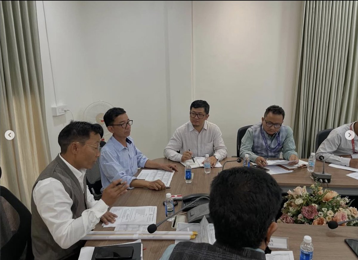 coopmizoram's tweet image. PACS Monitoring Committee meeting held today under MCAB Chairman Pu Lalnunsanga at MCAB Head Office, Aizawl.
Focus on strengthening Primary Agricultural Credit Societies in Mizoram.
#pacs #monitoring #sahkarsesamriddhi #Mizoram @minofcooperatn
