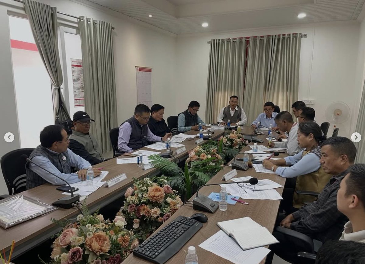 coopmizoram's tweet image. PACS Monitoring Committee meeting held today under MCAB Chairman Pu Lalnunsanga at MCAB Head Office, Aizawl.
Focus on strengthening Primary Agricultural Credit Societies in Mizoram.
#pacs #monitoring #sahkarsesamriddhi #Mizoram @minofcooperatn