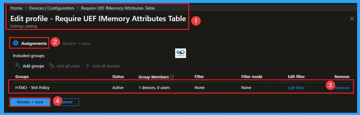 htmdcommunity's tweet image. Step-by-Step Guide to UEFI Memory Protection for Virtualization-Based Security using Intune
-  anoopcnair.com/uefi-memory-pr…
#MSIntune #Intune #HTMDCommunity