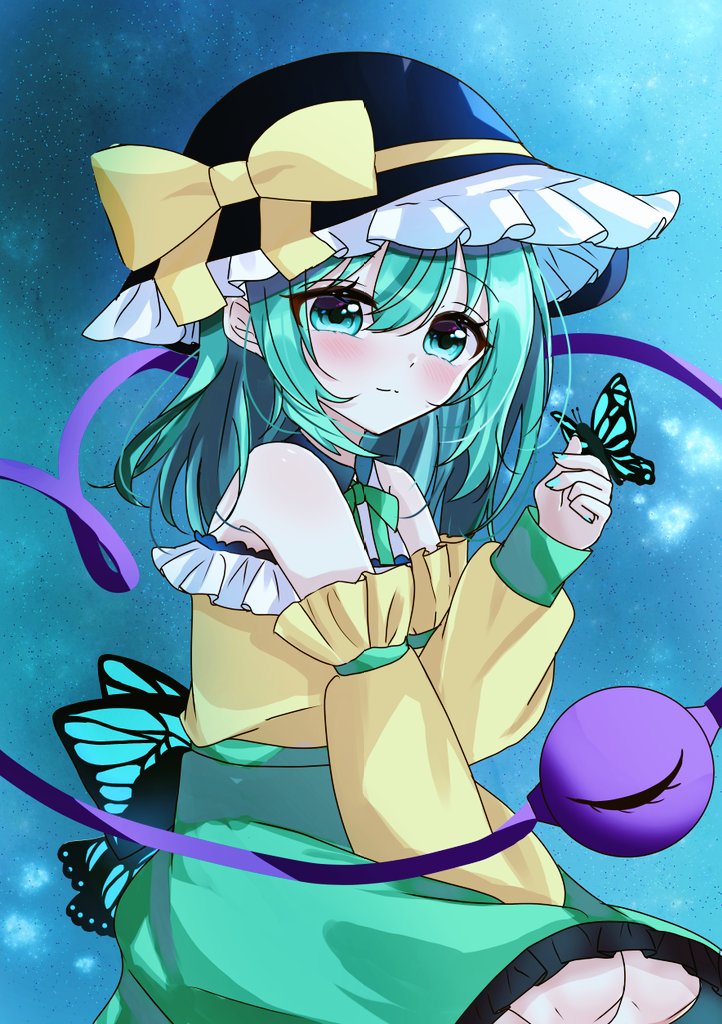 蝶とこいしちゃん