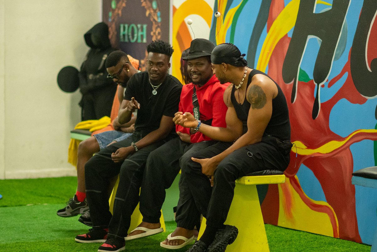 BadhumanDesigns's tweet image. When you think you know what the #producers planned VS when you get challenged - during one of the 2025 #tasks #bbnaija10 #bigbrothergames