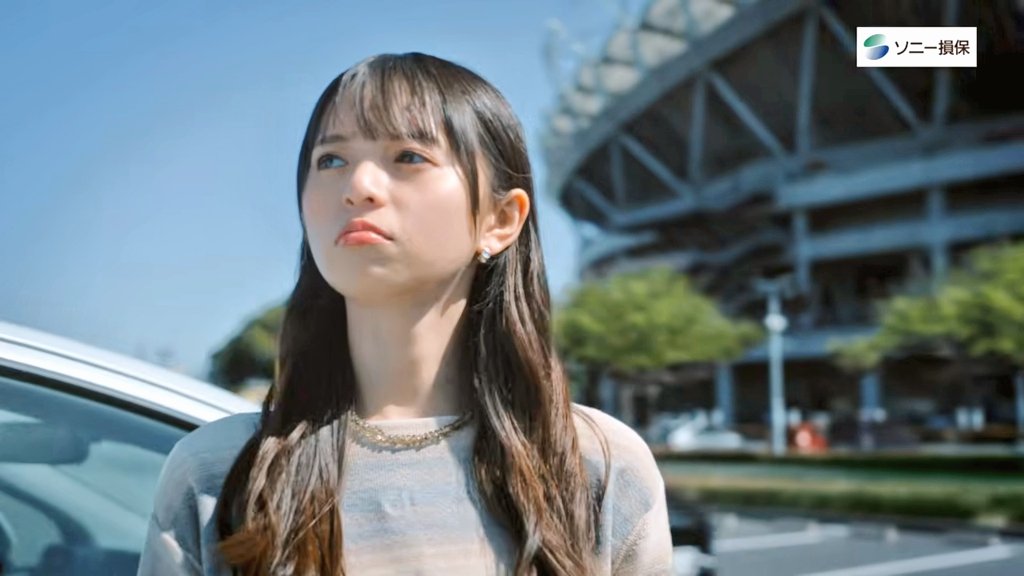 asuka3110_love's tweet photo. 飛鳥ちゃん可愛すぎ～😆

#ソニー損保
#齋藤飛鳥 https://t.co/fPcGWuTlZ2