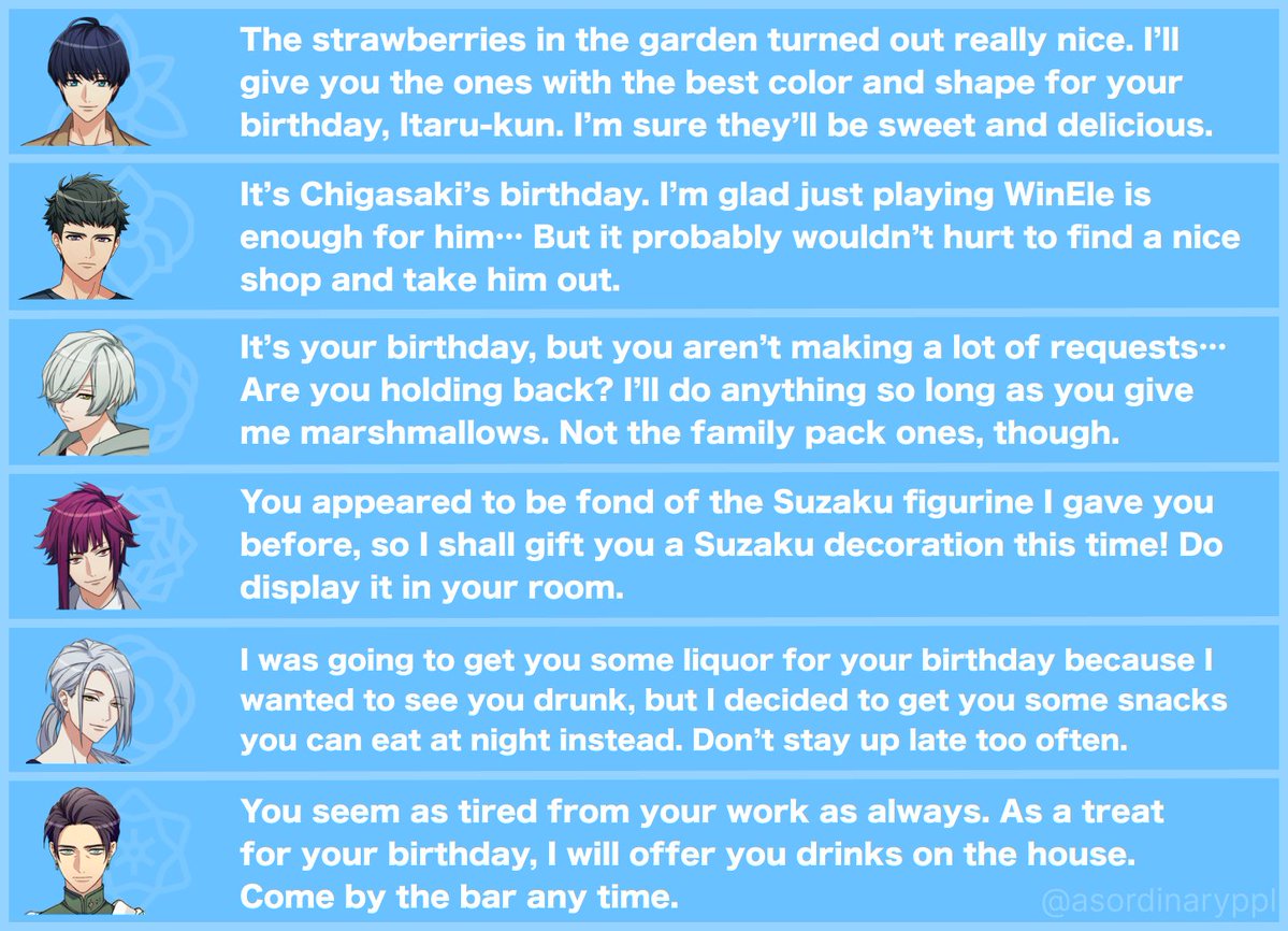 A3! Homepage Lines - Itaru's Birthday (2026)

graphics and proofreading by <a href="/myuntachis/">myun</a>!