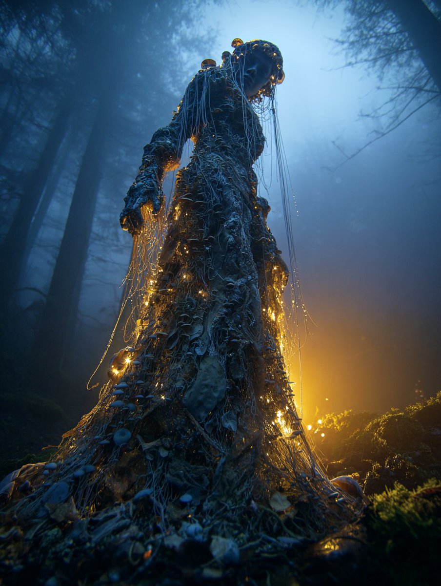 The Mycelium Monarch of the Enchanted Forest - PromptGather image 1