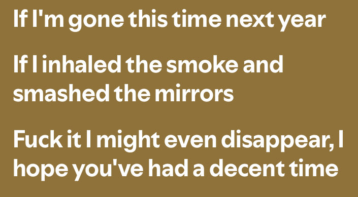 damn…
