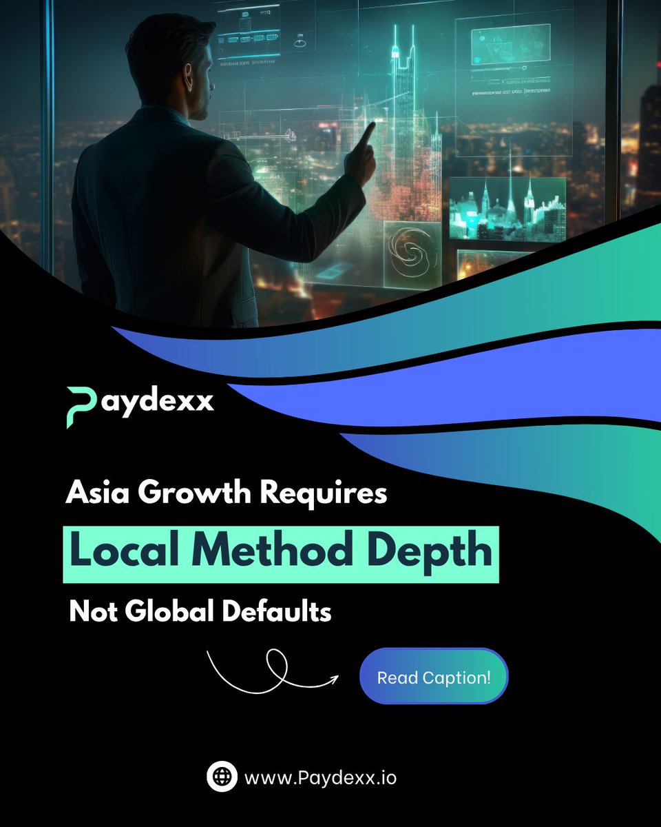 paydexx's tweet image. 📌 In Asia, there’s no “global standard.” Local payment depth drives adoption.

Paydexx helps structure region-first payment strategies.
👉 Paydexx.io

Follow @Paydexx
👉 t.me/paydexx_paymen…

#Paydexx #Payments #AsiaPayments #Fintech #psp