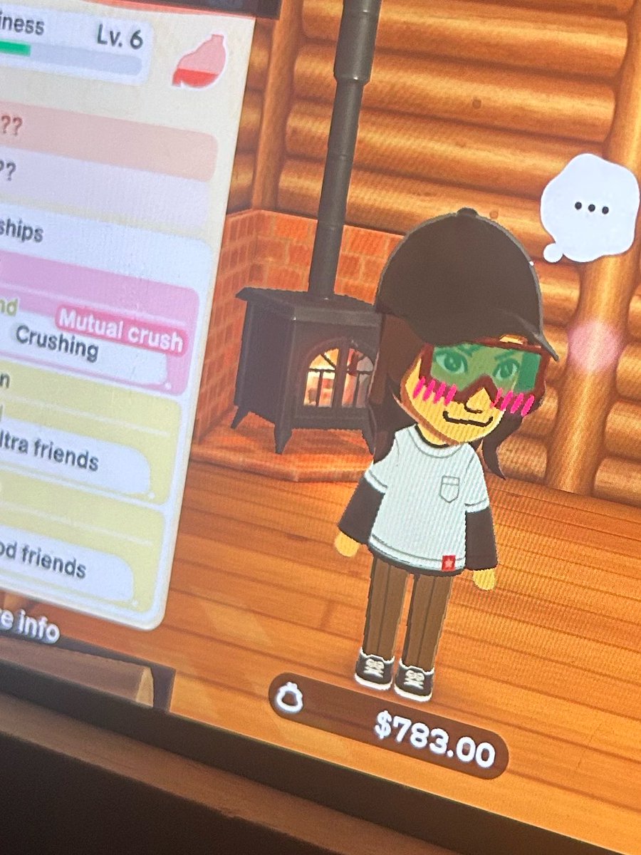 Chapstick_Chapa's tweet photo. Not my Mii liking my IRL crush in game. What a dumb lil bitch. At least it’s mutual in game 💀🤣 https://t.co/3ZW1aqDYbN