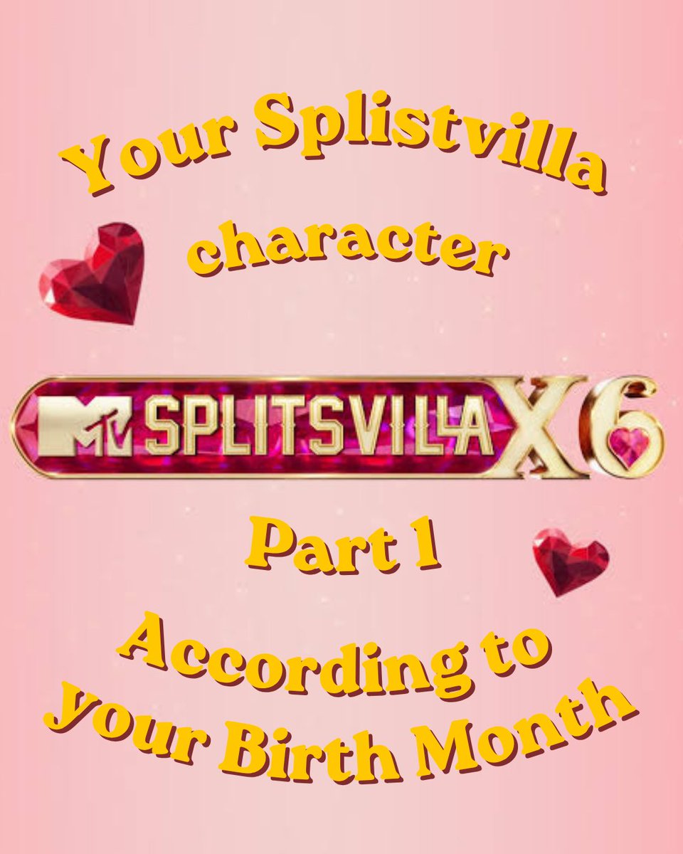 Zodiacdoom's tweet image. For the splitpaglus, who did you get?

Part (1/4)
#Splitsvilla #splits #Astrology #MTV #Zodiac
