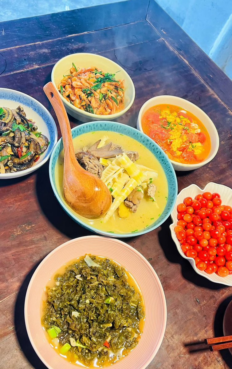 bluceqian9's tweet image. 在浙江丽水的山间，有美丽的风景😆👍🏻#Chinesefood