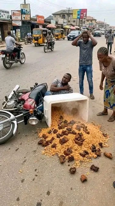 godwinibe's tweet image. As a passerby, what will you do in this situation? #food 

_

#drgodwinibe #drgodwin #godwinibe