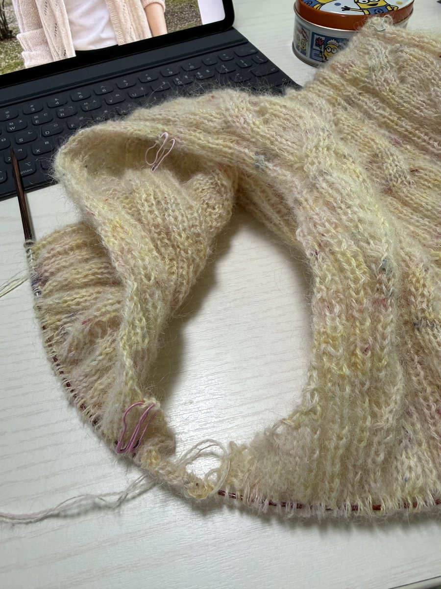 knit_gamjya's tweet photo. 26.04.24 소매분리

색감을 영 못잡는다
너무 예쁜데 진짜 https://t.co/FHAcXy3mpy