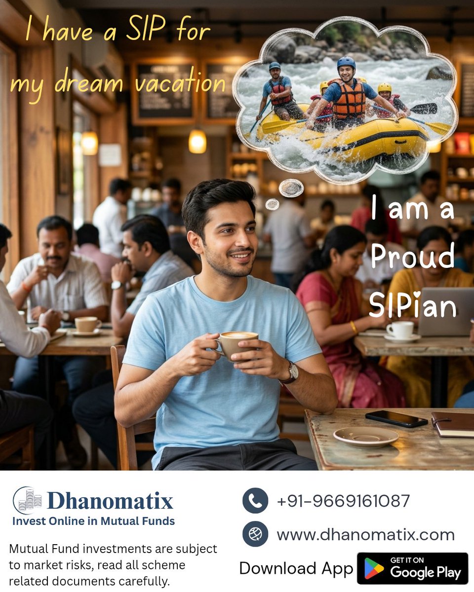 dhanomatix's tweet photo. Start your SIP today with Dhanomatix and achieve your goals systematically. Visit https://t.co/wm171nj4bg or download App https://t.co/jLwdAYmrB4 or call us at 096691 61087
#SIPian https://t.co/cdTSzZWBpR