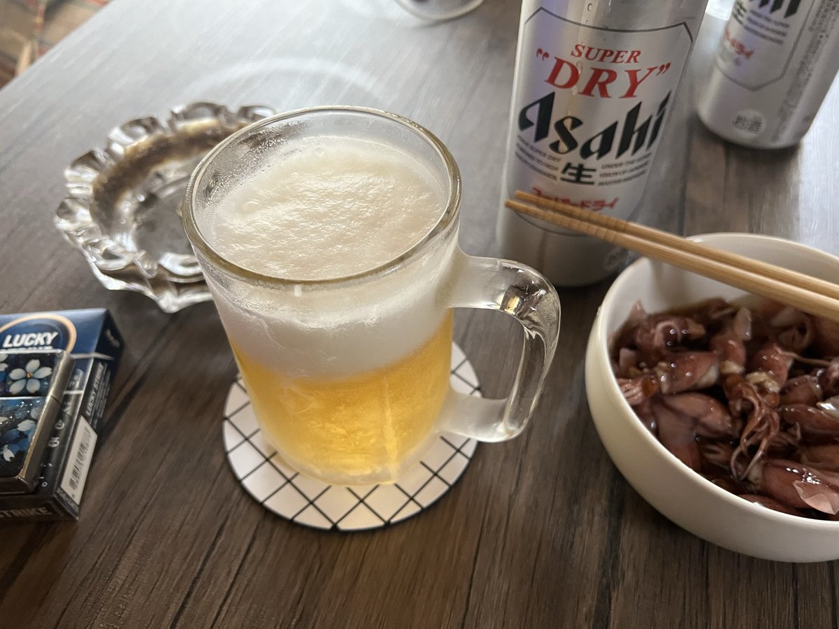 5503Std's tweet photo. おっしゃあ！
久しぶりのビールだぜぃ！！！

#ビール
#アサヒ
#スーパードライ https://t.co/vZfiwmPEBF