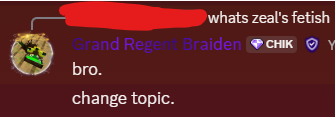 SoFreeLilBro's tweet photo. @WeezerO1O @i_like_breadE @absolutefinian of course ren supporters block and ran away instead of debating. this is why im only able to make fun of ren on twitter, they all banned me from their cult servers. if chicken is a zeal defenders, why didnt he banned me for making fun of zeal? i made fun of zeal in front of mods. https://t.co/vuZDcQmN8R