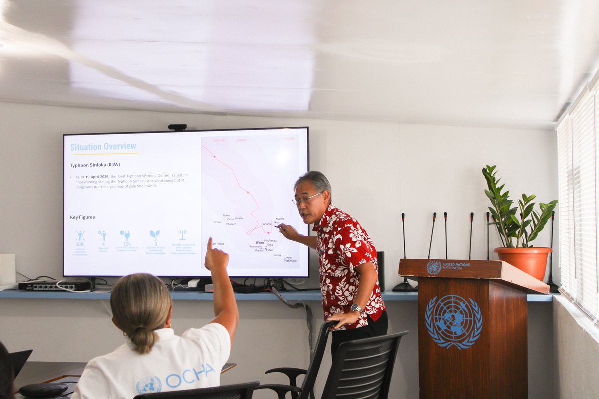 UN in Micronesia tweet media