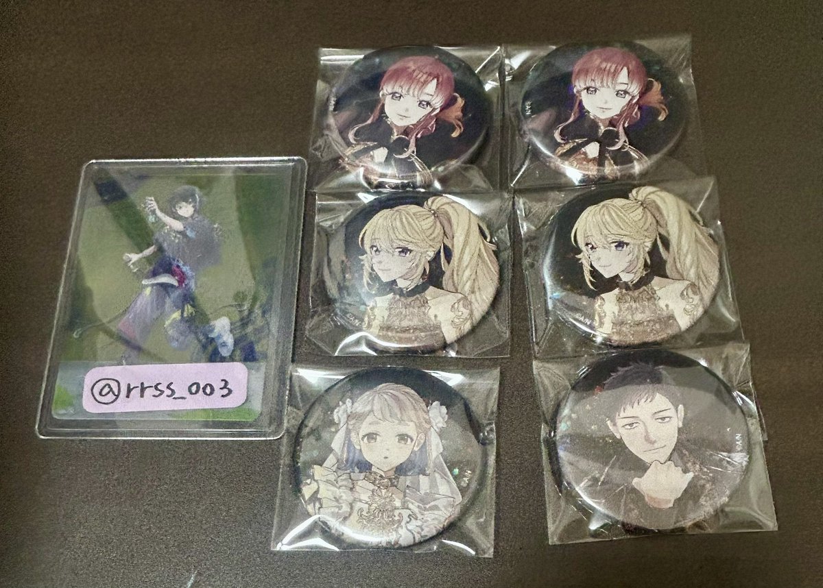 rrss_003's tweet photo. 【交換・買取】にじさんじ にじフェス 2026 Uncharted Spheres 缶バッジ チェキ

譲▶︎画像1~3

求▶︎画像4

※全て比率違い可
※郵送希望
※纏めての方優先 https://t.co/7MHk0JstV5