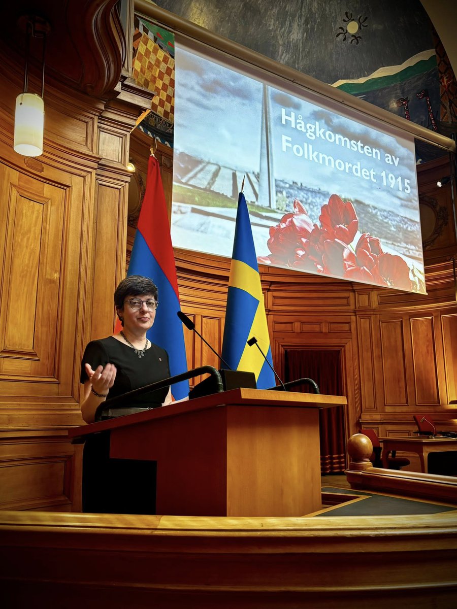 armenpress's tweet image. 🇦🇲#ArmenianGenocide Remembrance Day event held at 🇸🇪#Sweden's parliament

armenpress.am/en/article/124…