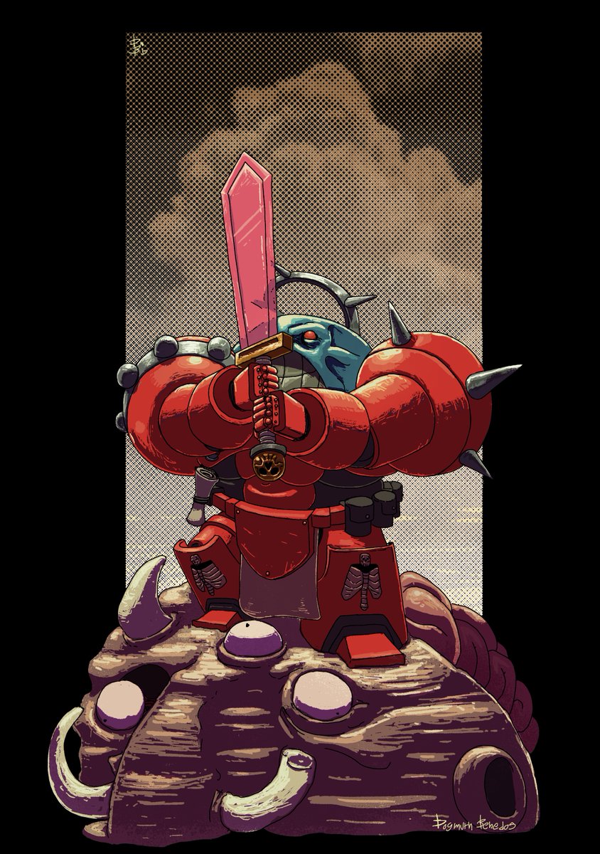 dbehedog's tweet photo. Aspiring psycho champion
A fanart of #spaceking by #flashgitz https://t.co/bCyJJjTqLL