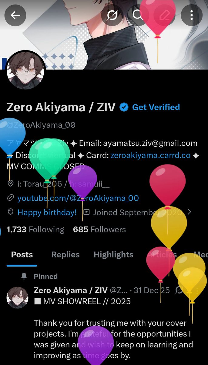 Zero Akiyama / ZIV tweet media