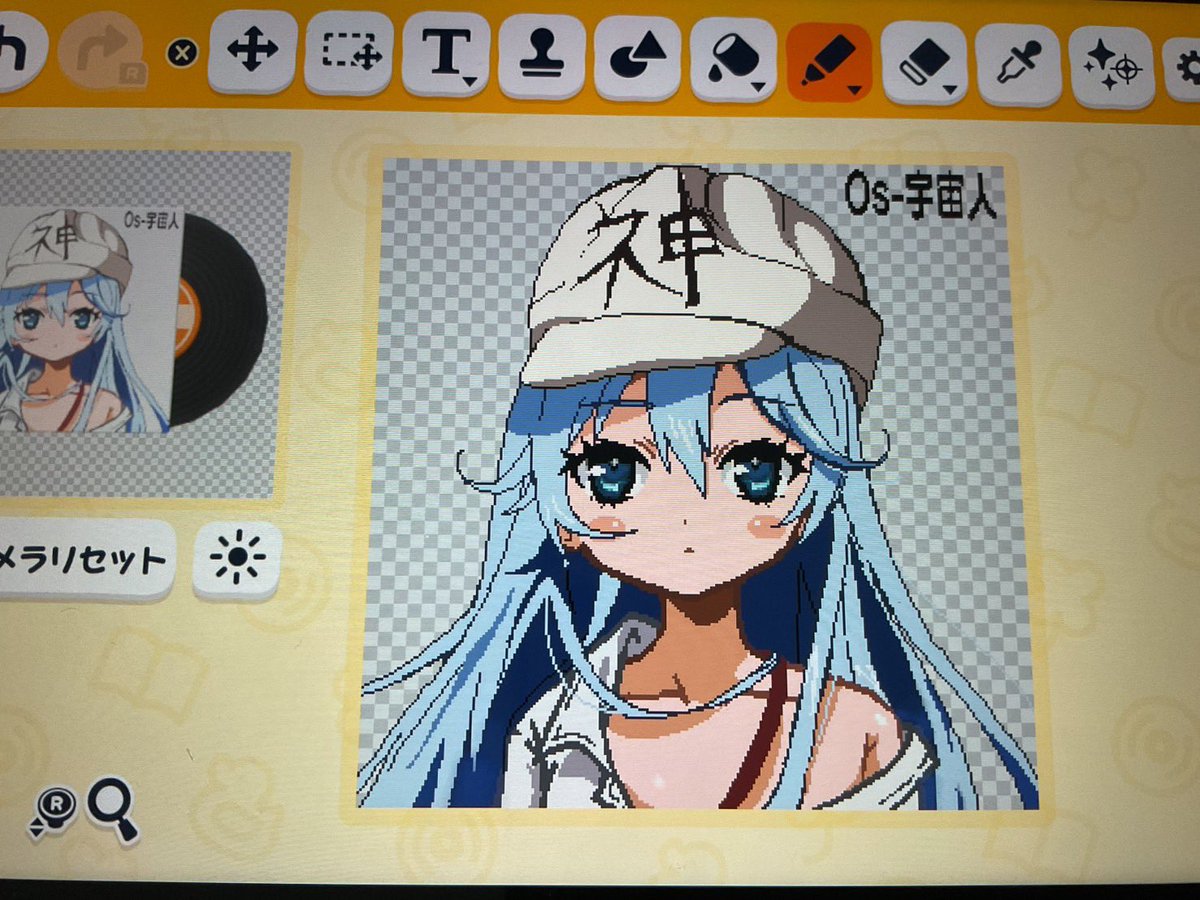 ドット絵変換がわかんなかったから模写した