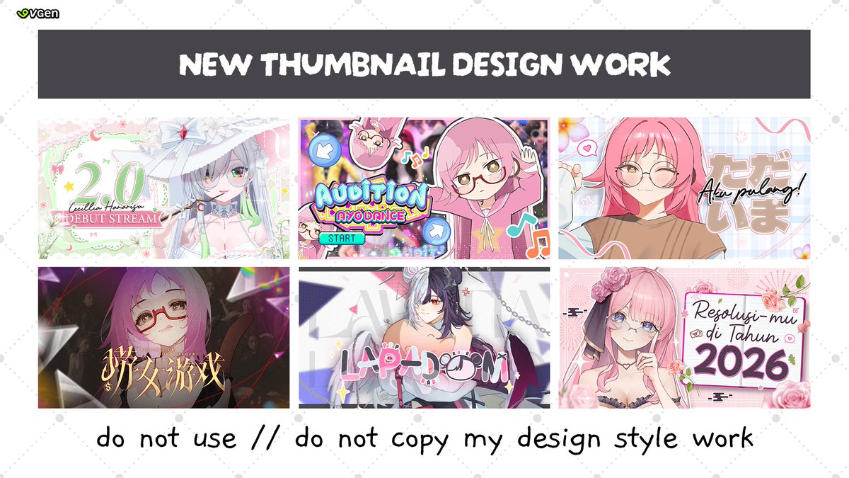 Nanakana🤍🐼 【AfteRain】// Open Comission! tweet media