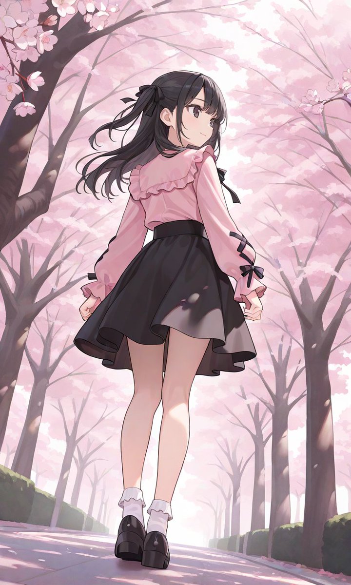 桜子⭐︎ページ Post by あめのこ on X: 桜の見納め