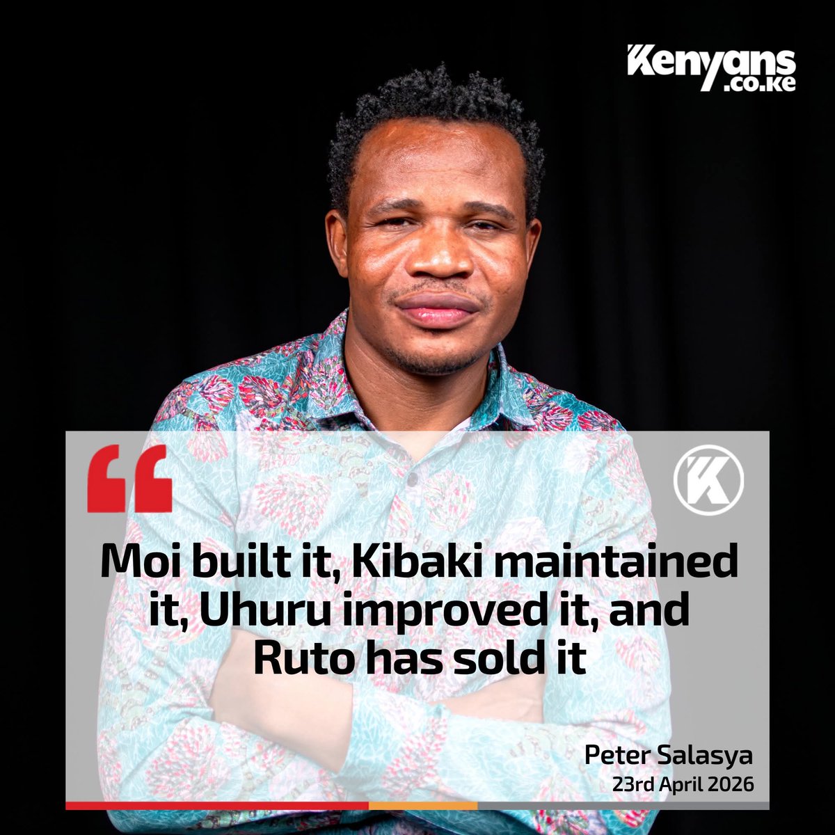 Hon. Peter Salasya tweet media