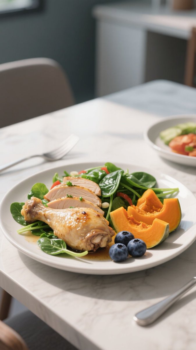 monnomestpseudo's tweet image. 15-Minute Lean Lunch: Grilled Chicken + Quinoa Bowl! Packed with 20g protein, fiber-rich veggies (spinach, bell peppers) u0026 a dash of olive oil. Fuel your day, stay full, crush those fitness goals!  #MealPrep #FatLoss #HealthyEats