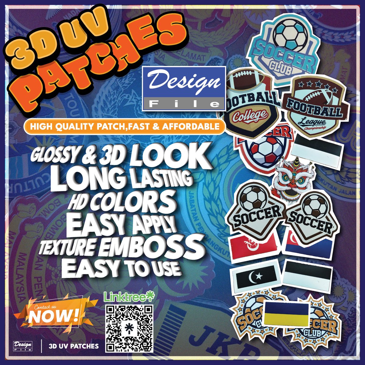 design_file's tweet image. 3D UV PATCHES NOW IN SABAH EVERYONE!🥳

Do contact us at Design File 😎 to make your own t-shirt!
Linktree : linktr.ee/DesignFile
Design File
Hotline 0168310398
Office 088-277088
#tshirtprintingkotakinabalu
#tshirtprinting
#graphicdesign
#kotakinabalu
#qualitybeyondexpectation