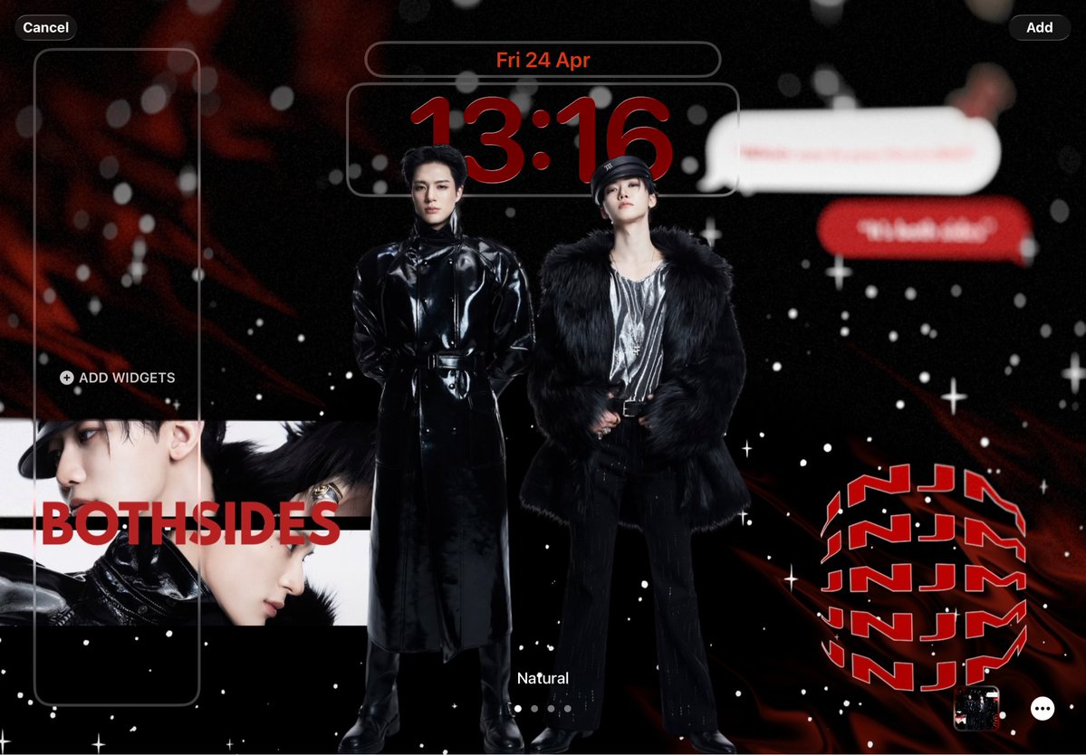 maewdumpshop's tweet image. ᯓ★ pls rt , fav before use naka
          𝐁𝐎𝐓𝐇 𝐒𝐈𝐃𝐄𝐒 𝐖𝐀𝐋𝐋𝐏𝐀𝐏𝐄𝐑

          Giveaway Wallpaper
          * personal use only ห้ามใช้เชิงพาณิชย์ค่ะ *

🐾 link : drive.google.com/file/d/1JXnl-e…

#แจกwallpaper #giveaway #JENO #JAEMIN