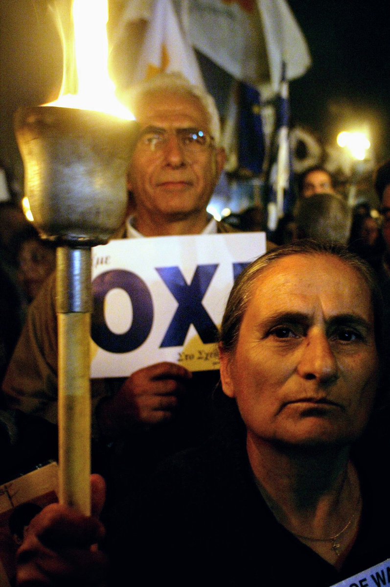 24 Απριλίου 2004: η μέρα που το αειφόρο ελληνικό #ΟΧΙ, των Θερμοπυλών, της Πόλης και της Πίνδου, αντήχησε στην Κύπρο. Καμιά συνθηκολόγηση με κανέναν εισβολέα. #Απελευθέρωση, η μόνη λύση.