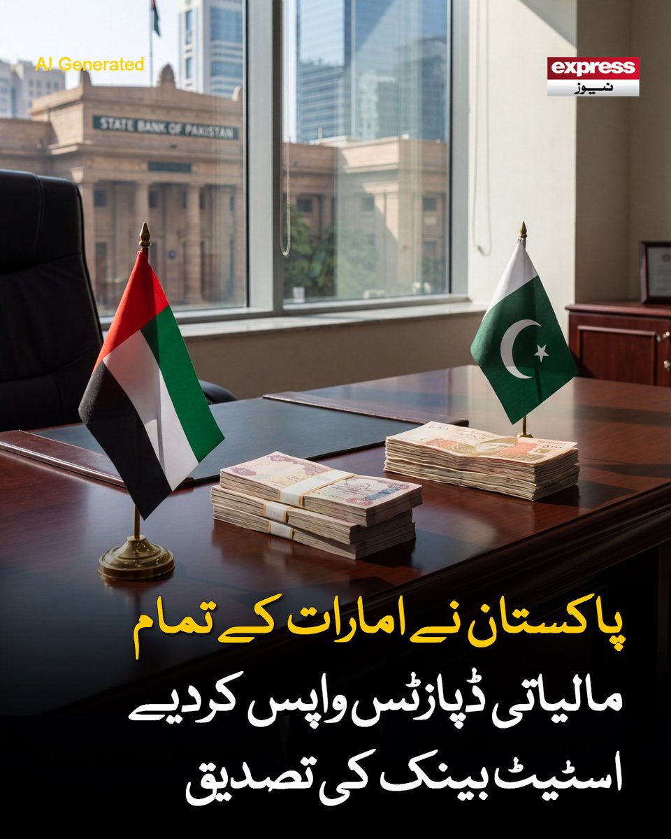 ExpressNewsPK's tweet image. تازہ ترین ادائیگی کے طور پر ایک ارب ڈالر گزشتہ روز منتقل کیے گئے

مزید پڑھیں؛ express.pk/story/2809889/

#BreakingNews #LatestUpdate #UAE #FinancialDeposits #StateBank #Pakistan #Loan