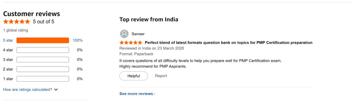 certifyera's tweet image. Trusted by learners and backed by a 5⭐ review, our PMP® Practice Question Bank helps you tackle real exam-level questions with confidence.

From easy to advanced, every question is designed 

👉 Get your copy now: amazon.com/PMP%C2%AE-Prac…

#PMP #ExamPreparation #ProjectManagement