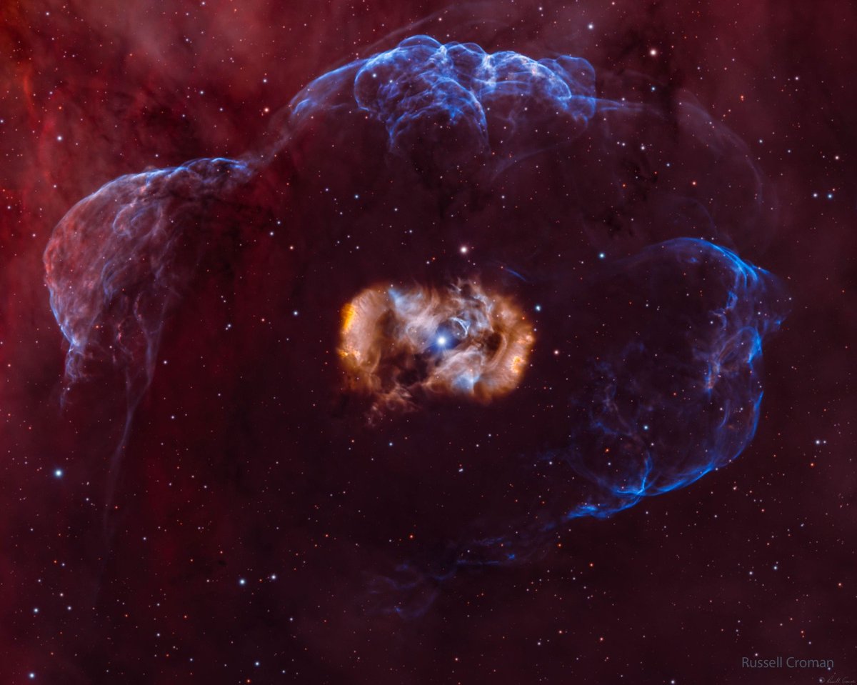 Swetilein1's tweet image. 'NGC 6164: Dragon's Egg Nebula and Halo'
Image Credit &amp;amp; Copyright: Russell Croman 
apod.nasa.gov/apod/ap221226.… 12-26-2022
#astronomy #space