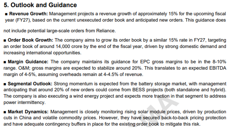 myAlerts_in's tweet image. #SWSOLAR #SWSOLARQ4 Sterling and Wilson Renewable Energy Ltd Q4FY26 Earnings Concall Summary (Extract) | Subscribe on our webite for Instant delivery (Detailed) via WhatsApp &amp;amp; Email