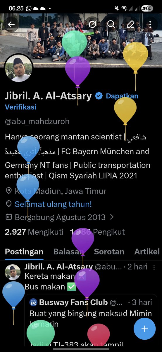 Jibril. A. Al-Atsary tweet media