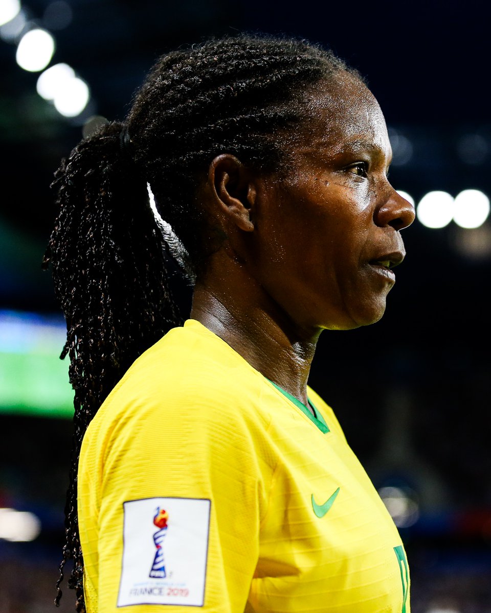 FIFAWWC's tweet photo. If Formiga's the answer, what is the question? 🇧🇷

#FIFAWWC https://t.co/k5PpMpwfYs