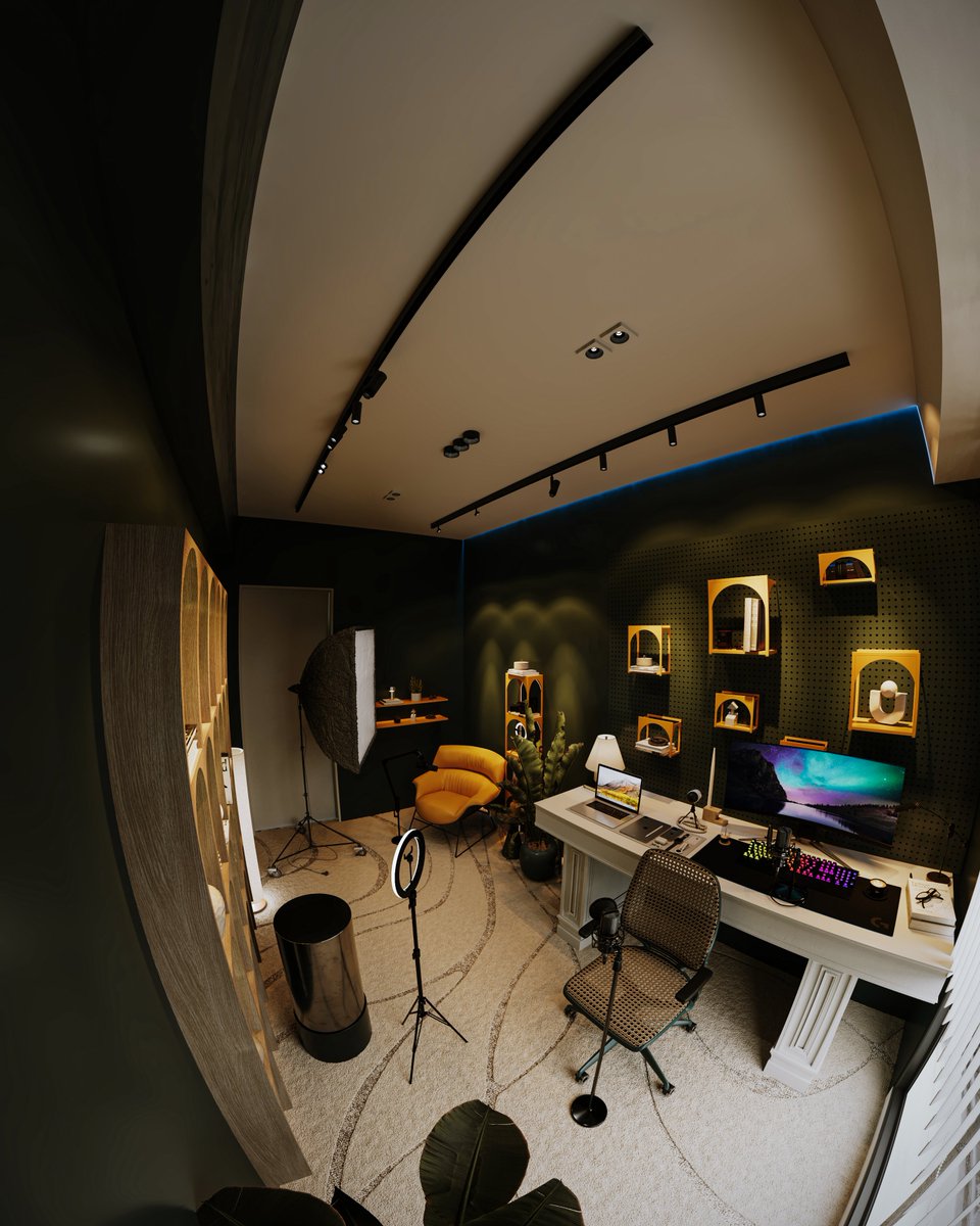 07Mimarlik's tweet image. STUDIO 88

Category: Modern 
Location: İstanbul / Türkiye 
Software: Autocad, Revit, 3dsmax, Corona, Photoshop Year: 2026  

#07mimarlık 
#studio #homeoffice
#mimarlık #içmimarlık #peyzajtasarımı #architecture #interiorarchitecture