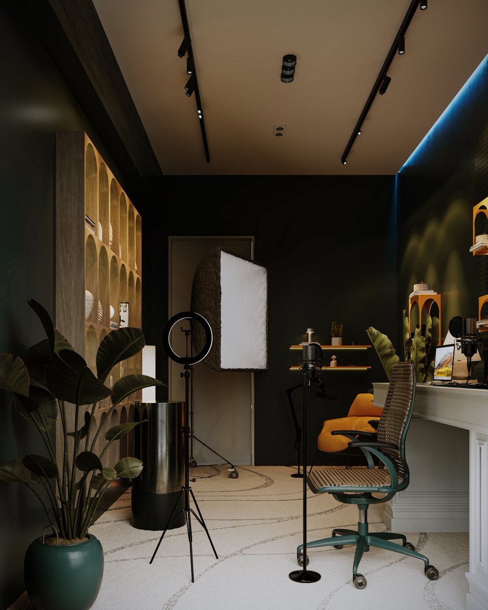 07Mimarlik's tweet image. STUDIO 88

Category: Modern 
Location: İstanbul / Türkiye 
Software: Autocad, Revit, 3dsmax, Corona, Photoshop Year: 2026  

#07mimarlık 
#studio #homeoffice
#mimarlık #içmimarlık #peyzajtasarımı #architecture #interiorarchitecture