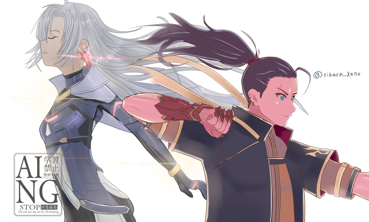 リバラ:Xenoモノリス tweet media