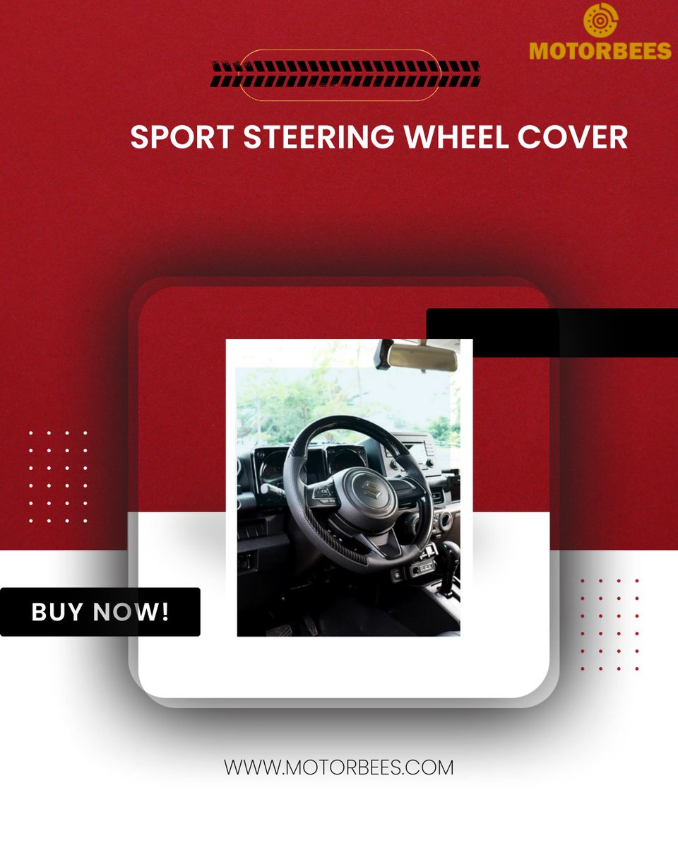 motorbees's tweet image. Sport Steering Wheel Cover

Add a sporty touch to your ride 🏁
Better grip, better control, better style 🔥

motorbees.com/en/product/car…

#CarAccessories #SportStyle #SteeringWheelCover