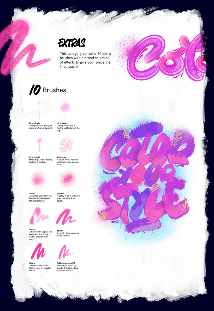 chrisbmarquez's tweet image. ColorPack – #Paint #Brushes for #Procreate  be.net/gallery/126539…