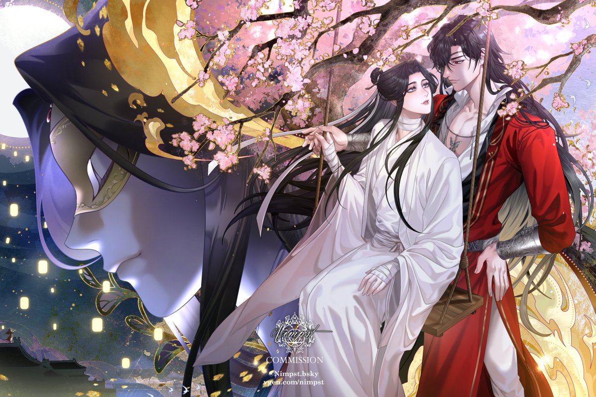 'ในใจของข้า ท่านคือเทพเจ้าเพียงองค์เดียวตลอดกาล'

#สวรรค์ประทานพร #天官赐福 #TGCF #TianGuanCiFu #tgcffanart #HeavenOfficialsBlessing 
----
เป็นหนึ่งในนิยายที่ชอบเลยสนุกกับการใส่เรื่องราวลงไปมาก
ทำไปเม้าไปมีอยู่จริงฟฟ ขอบคุณพี่แคทที่ให้โอกาสได้วาดค่ะ🦋
#Commission_Nimpst #vgencomm